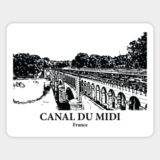 Canal du Midi - France Magnet